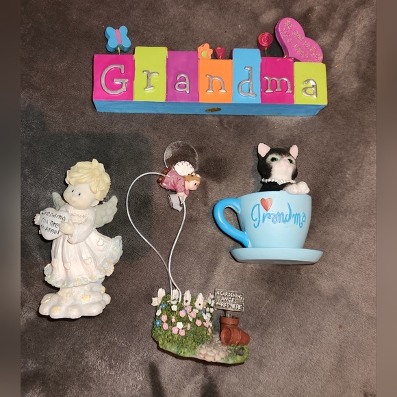 Figurines Gifts Lot Grandmothers Grandmas Home Table Shelf Decor - Picture 1 of 6